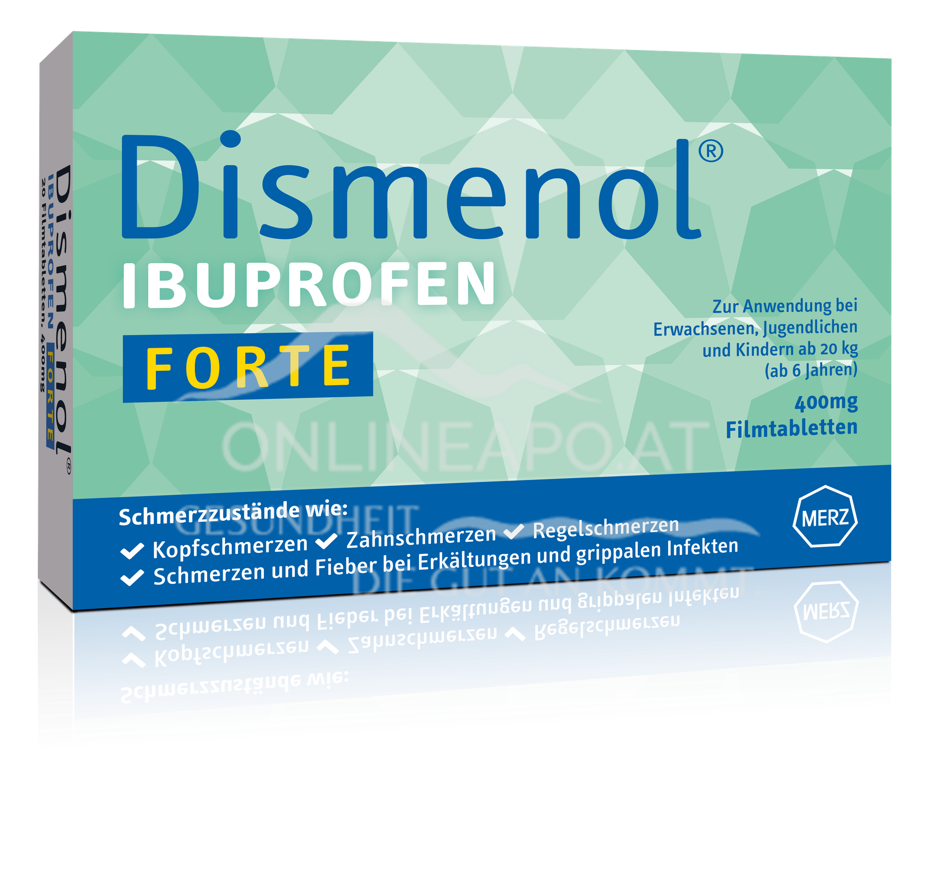 Dismenol forte Ibuprofen 400 mg Filmtabletten