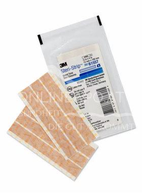 3M™ Steri-Strip™ Blendtone Wundverschlussstreifen, B1557, 12 x 100 mm