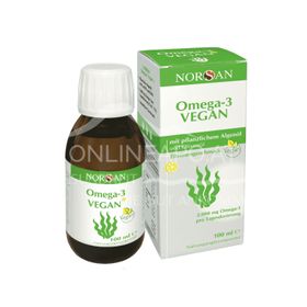 Norsan Omega 3 Vegan Algenöl - Zitronengeschmack