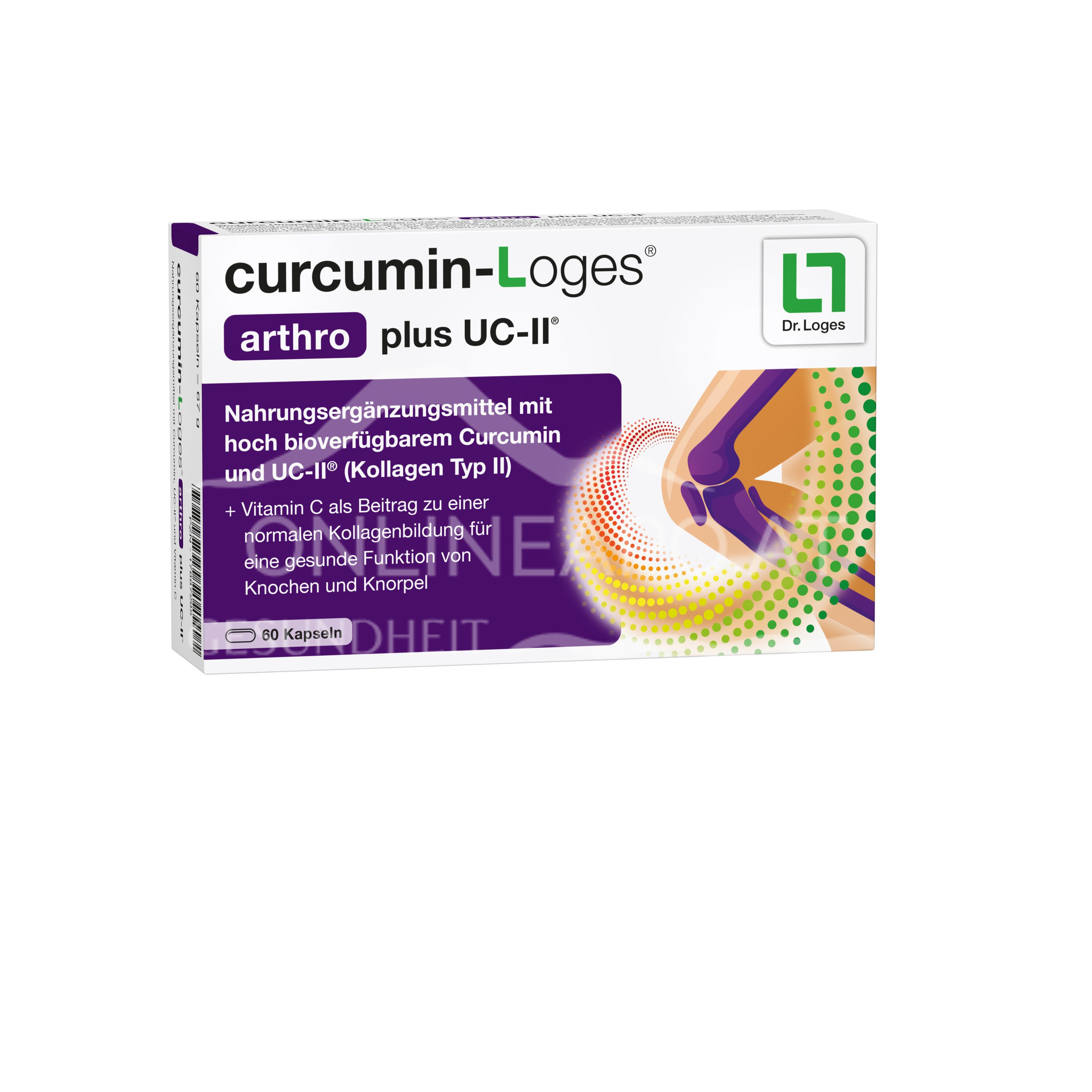 curcumin-Loges® arthro plus UC-II® Kapseln