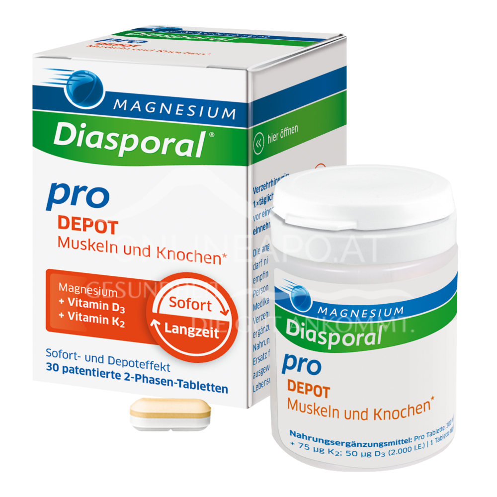 Magnesium Diasporal® Pro DEPOT Muskeln und Knochen* Tabletten