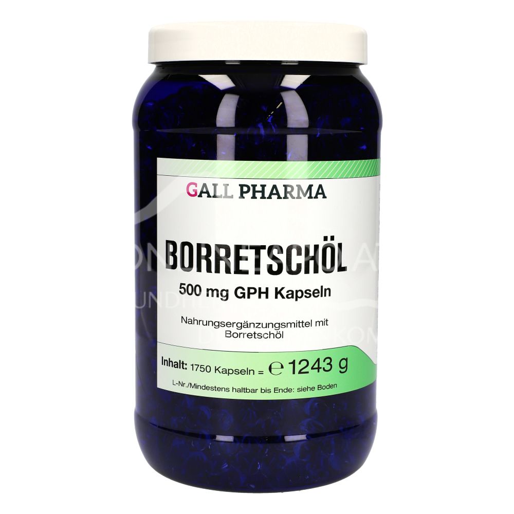 Gall Pharma Borretschöl 500 mg Kapseln