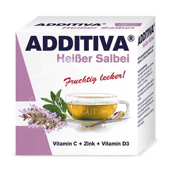 ADDITIVA® Heißer Salbei Heißgetränkepulver 12 g