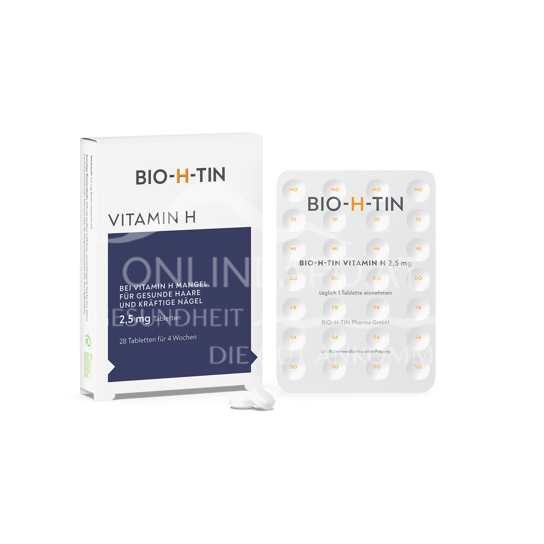BIO-H-TIN® Vitamin H 2,5 mg Tabletten 