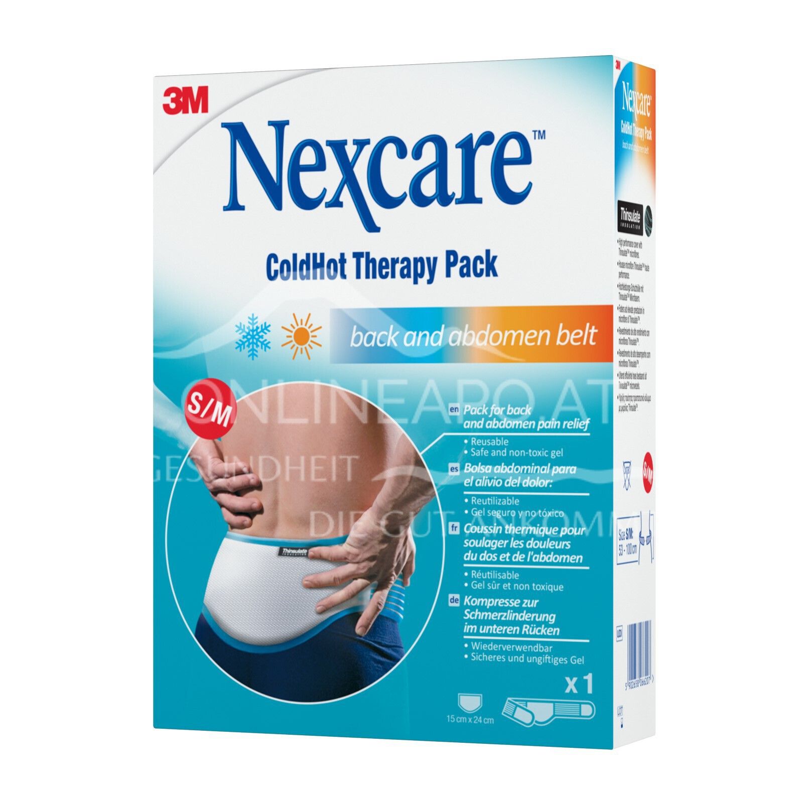3M Nexcare™ ColdHot Therapy Pack Belt S/M