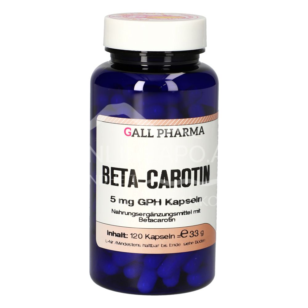 Gall Pharma Beta-Carotin 5 mg Kapseln