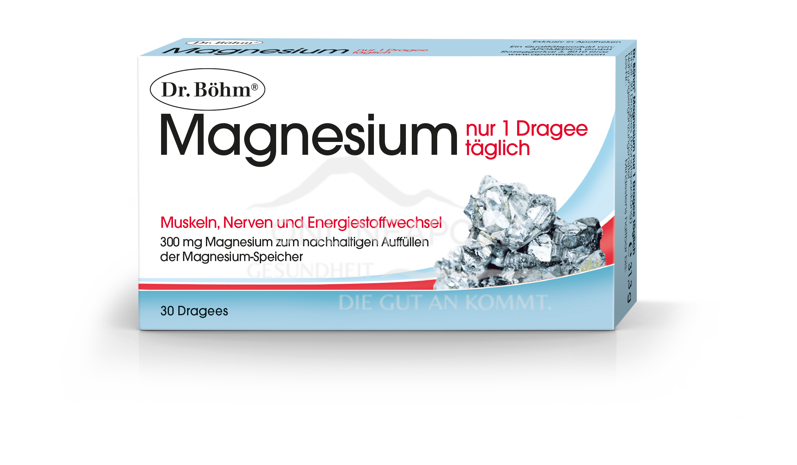 Dr. Böhm® Magnesium nur 1 x täglich Dragees