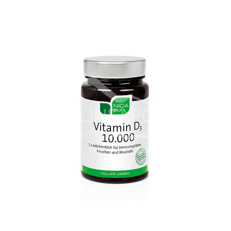 NICApur Vitamin D3 10.000 Kapseln