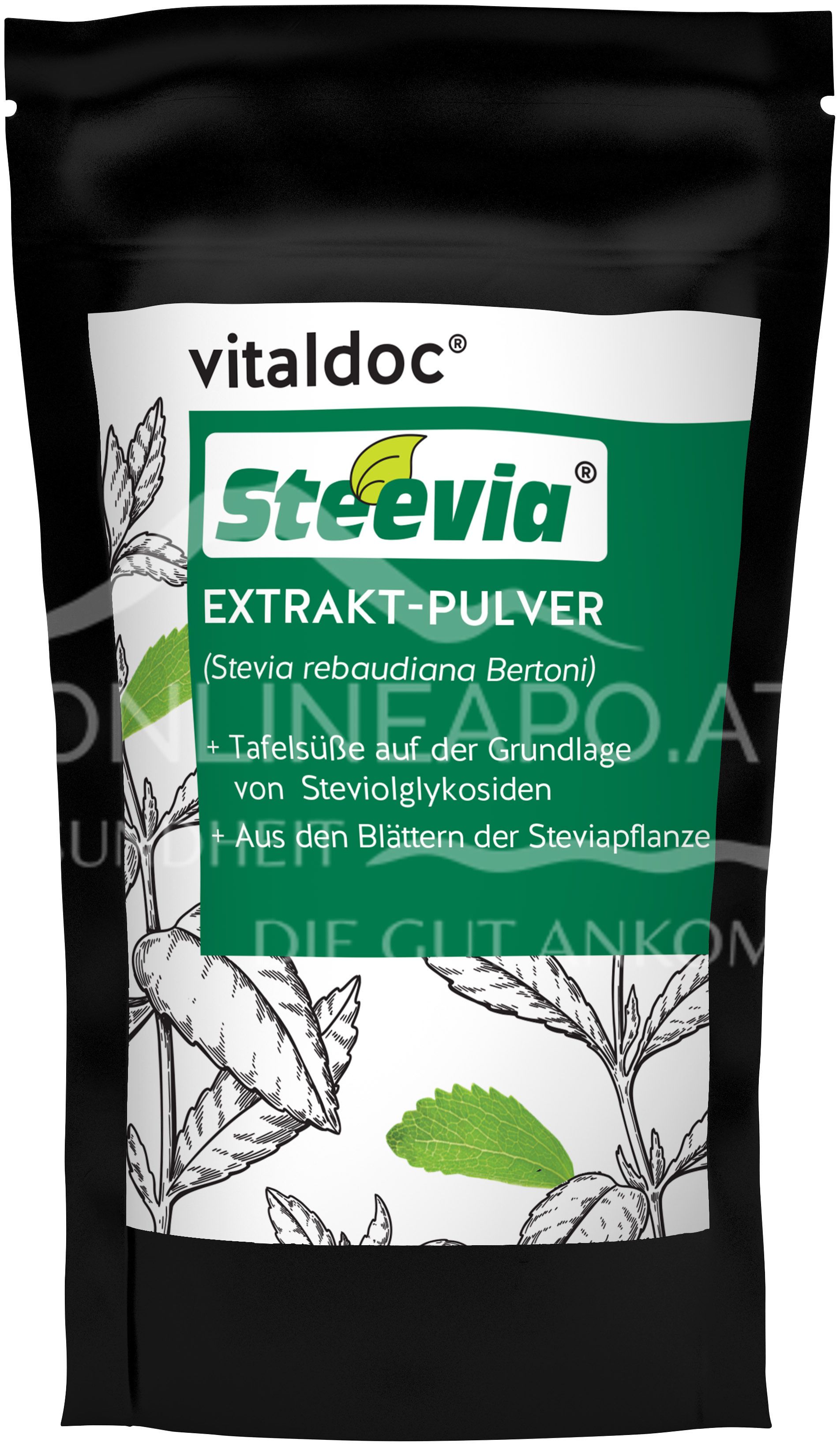 vitaldoc® Steevia® Extrakt Pulver Nachfüllbeutel