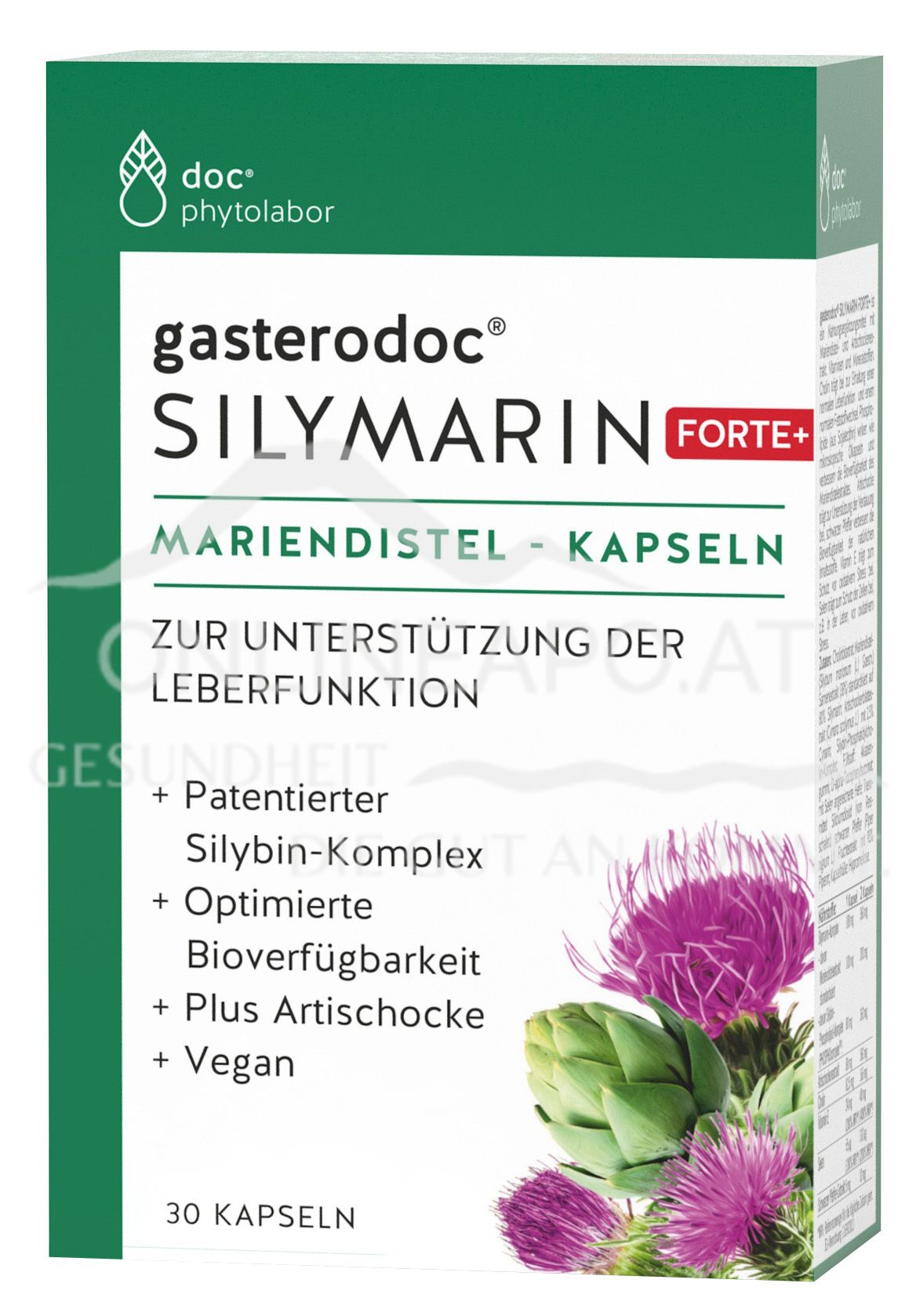 doc nature‘s SILYMARIN FORTE + Mariendistel-Kapseln
