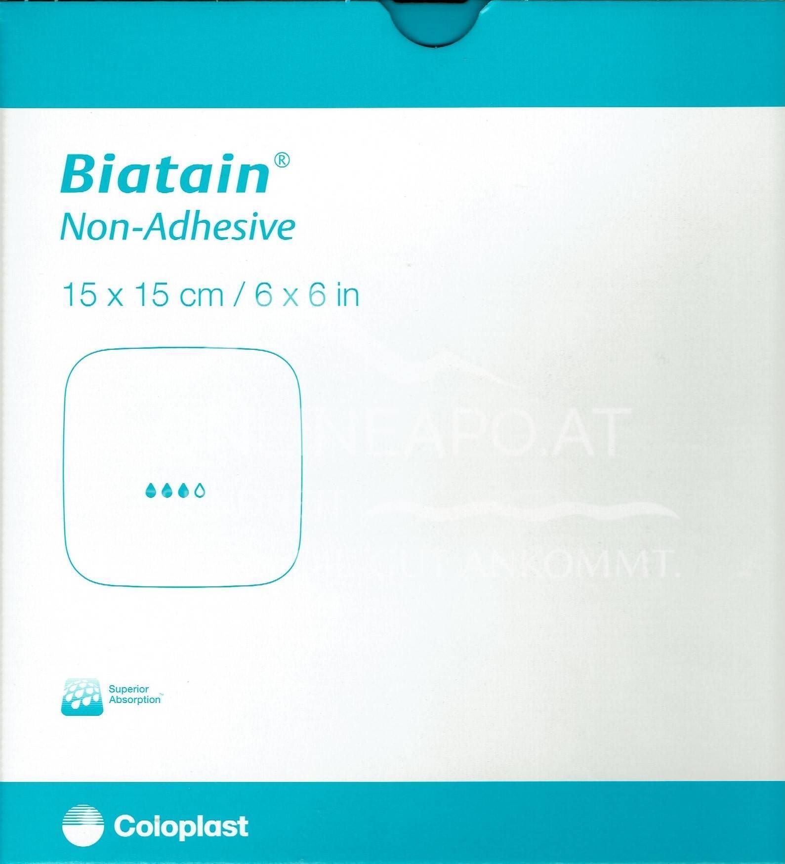 Biatain® Schaumverband nicht-haftend 15 x 15 cm