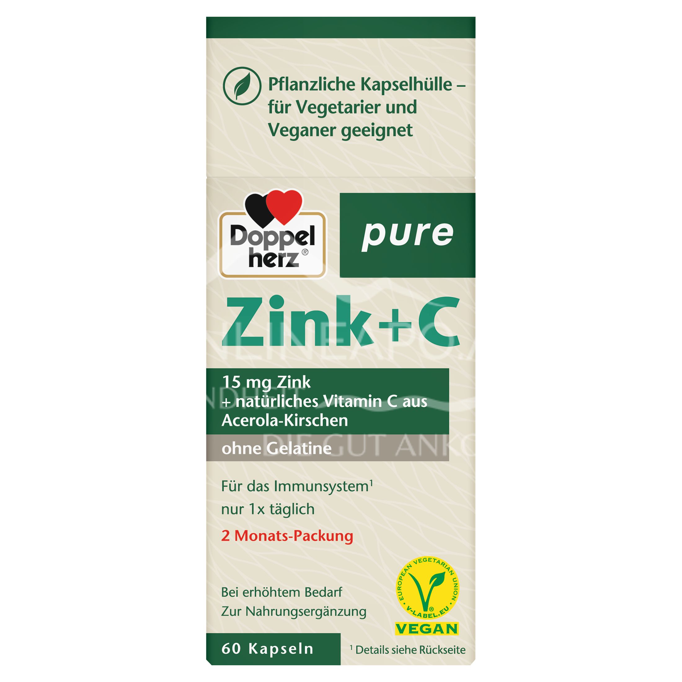 Doppelherz pure Zink + C Kapseln