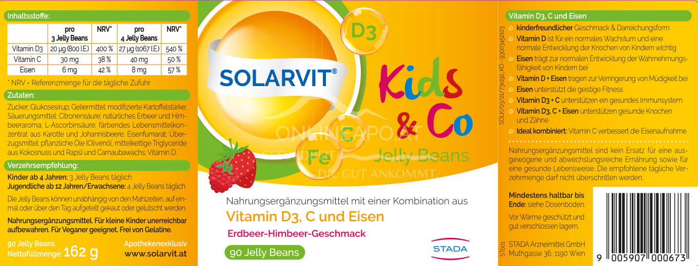 SOLARVIT® Kids & Co Jelly Beans