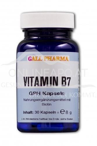GPH Vitamin B7 0,45mg Kapseln