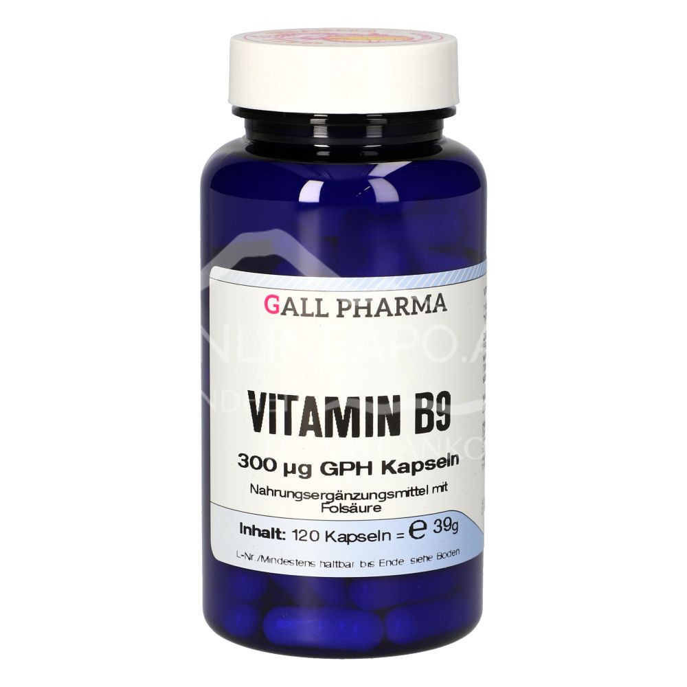 Gall Pharma Vitamin B9 300 mcg Kapseln | schnell günstig geliefert