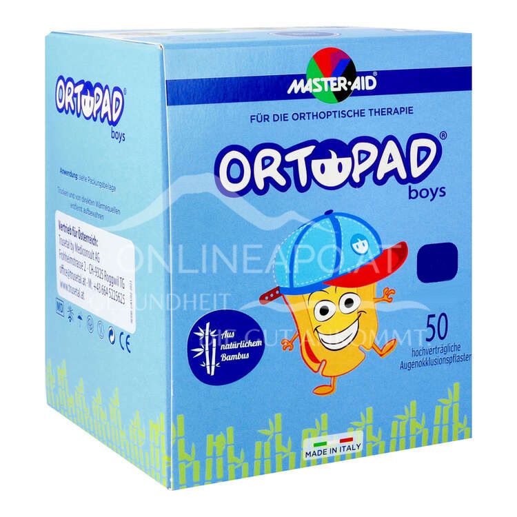 ORTOPAD® Boys Augenokklusionspflaster Junior 67 x 50 mm