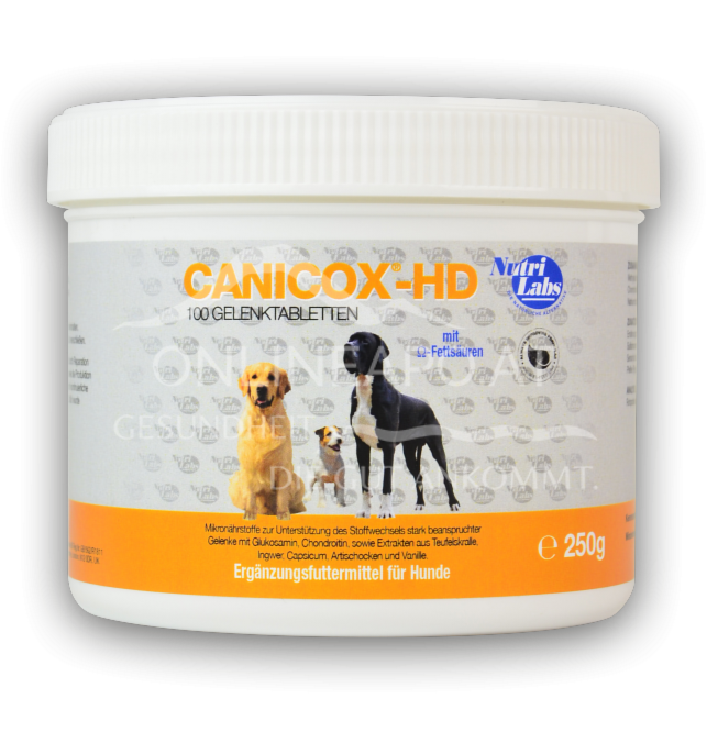 Nutrilabs Canicox®-HD Kautabletten Erwachsener Hund