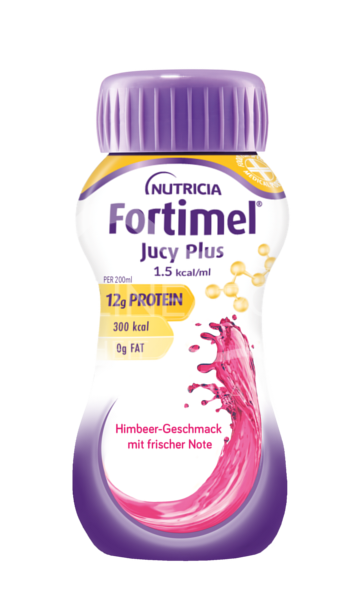 Nutricia Fortimel Jucy Plus Himbeere frische Note 200 ml
