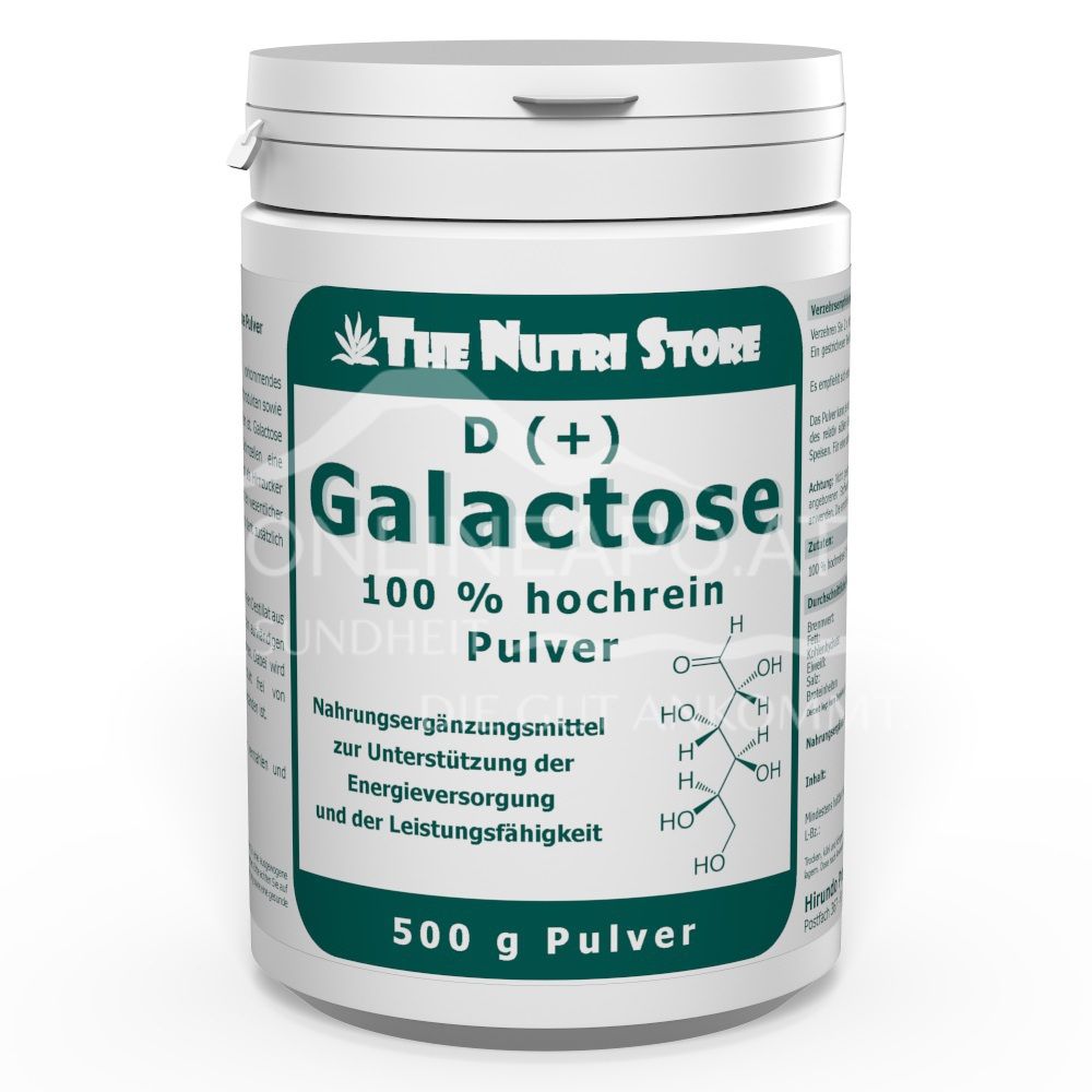 The Nutri Store Premium D-Galactose 100% hochrein Pulver