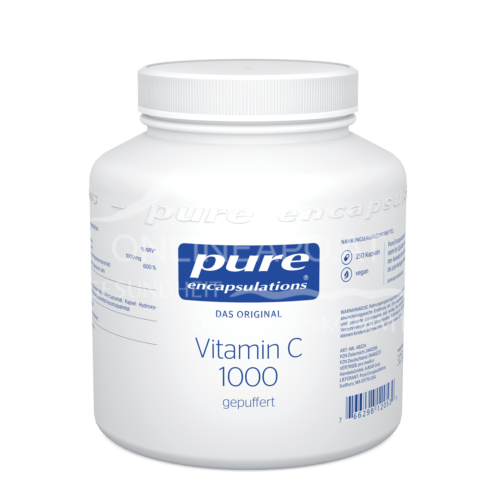 pure encapsulations® Vitamin C 1000 gepuffert Kapseln