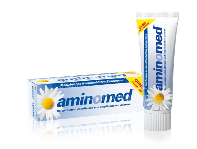 aminomed® Medizinische Kamillenblüten-Zahncreme