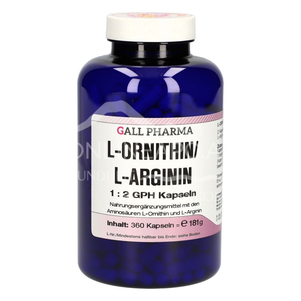 Gall Pharma L-Ornithin/L-Arginin 1:2 Kapseln