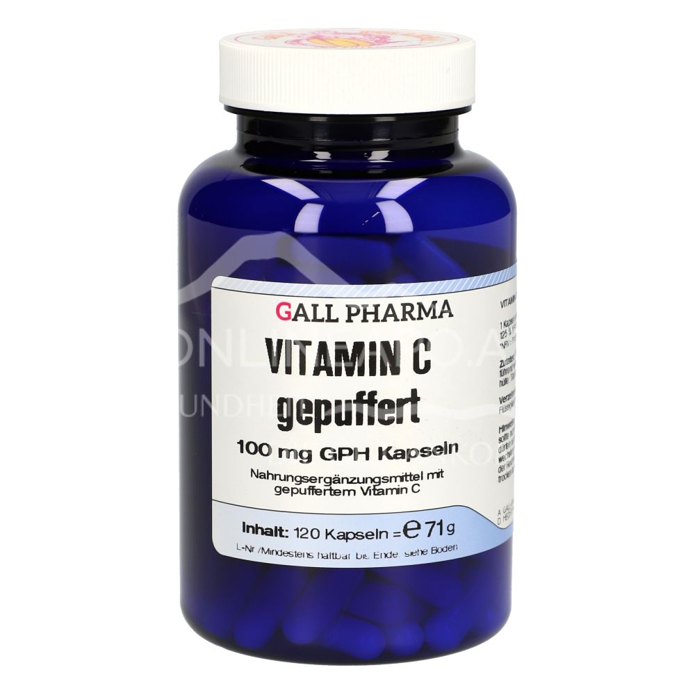 Gall Pharma Vitamin C gepuffert 100 mg Kapseln