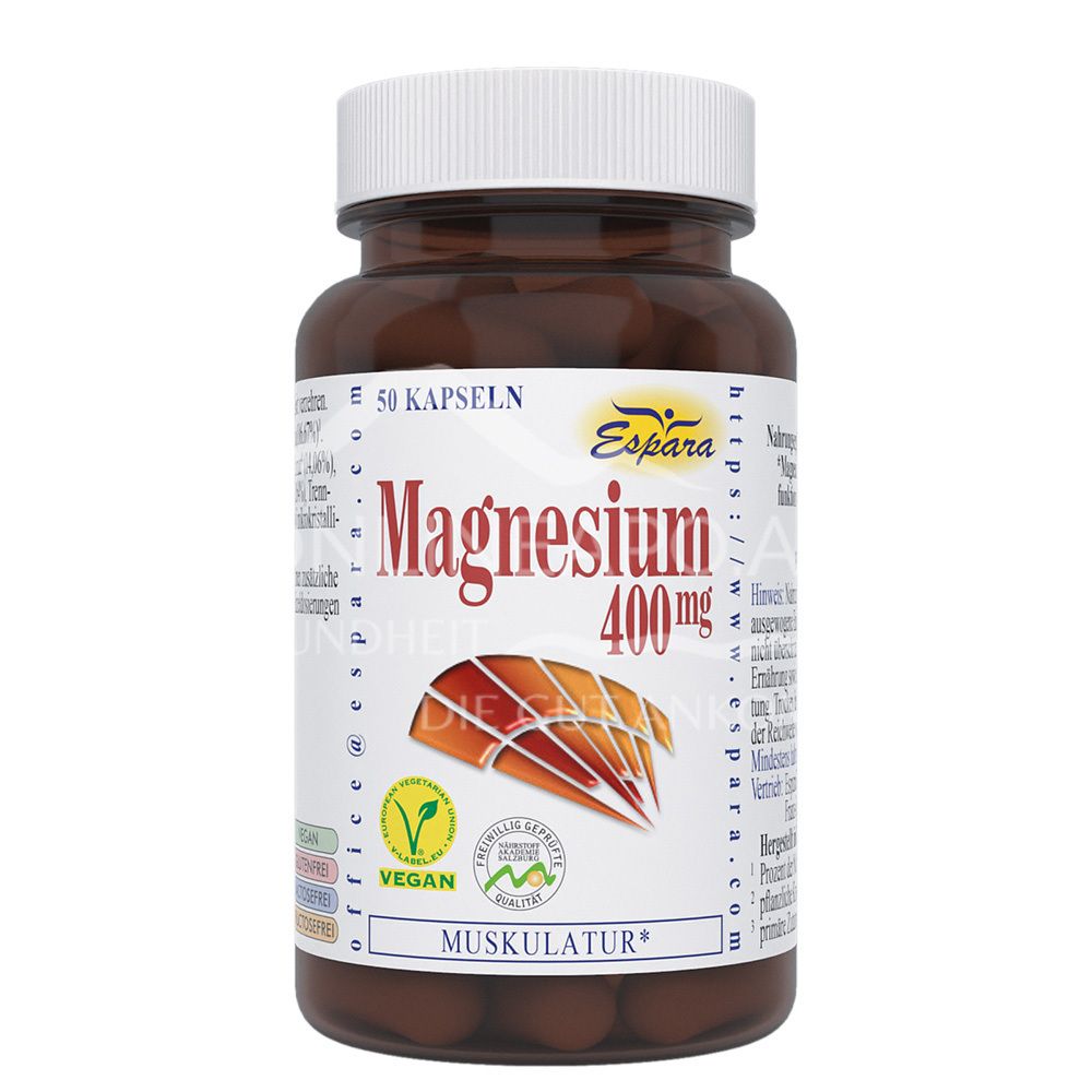 Espara Magnesium 400 mg Kapseln