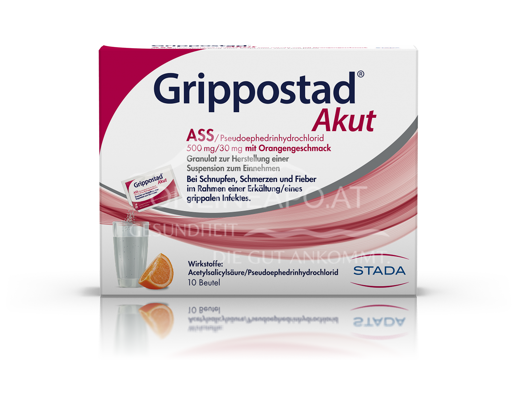 Grippostad® Akut 500 mg/30 mg Granulat Orange