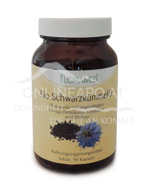 Floramed Bio-Schwarzkümmelöl Kapseln DE-ÖKO-003