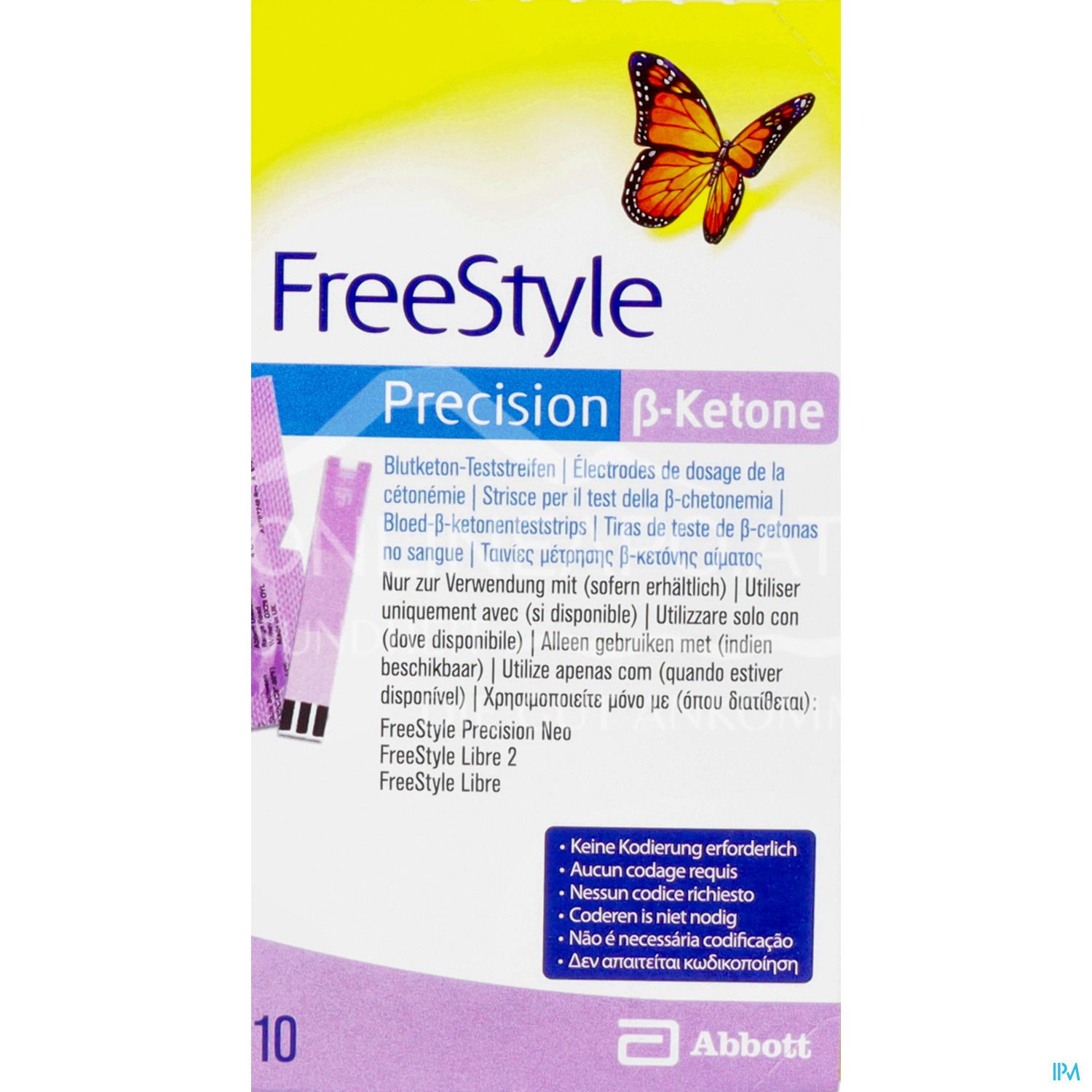 Abbott FreeStyle Precision ß-Keton Blutketonteststreifen