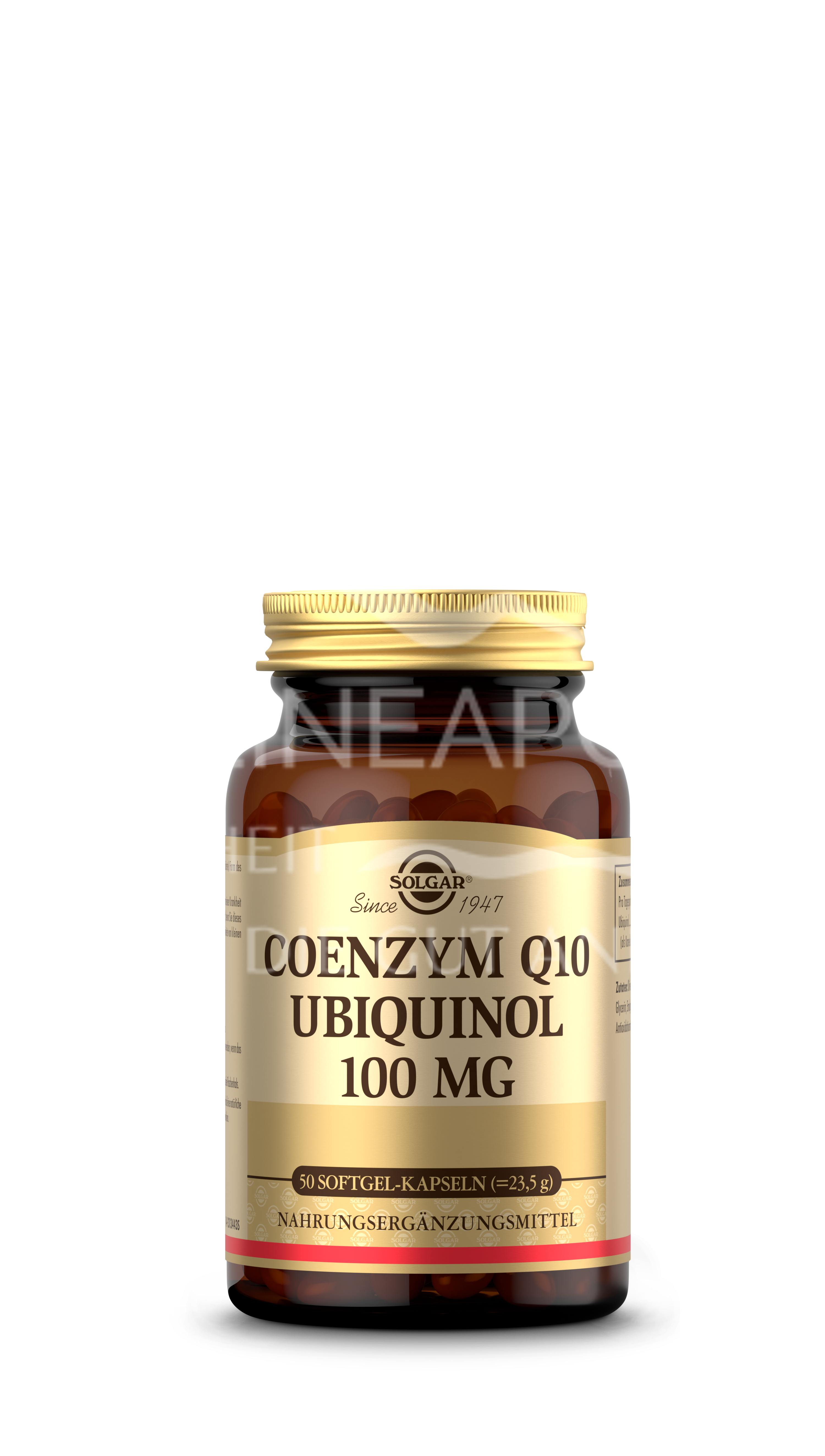 Solgar® Coenzym Q₁₀ Ubiquinol 100 mg Softgel-Kapseln