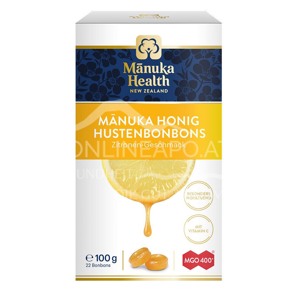 Mānuka Health Hustenbonbons Zitrone MGO 400+