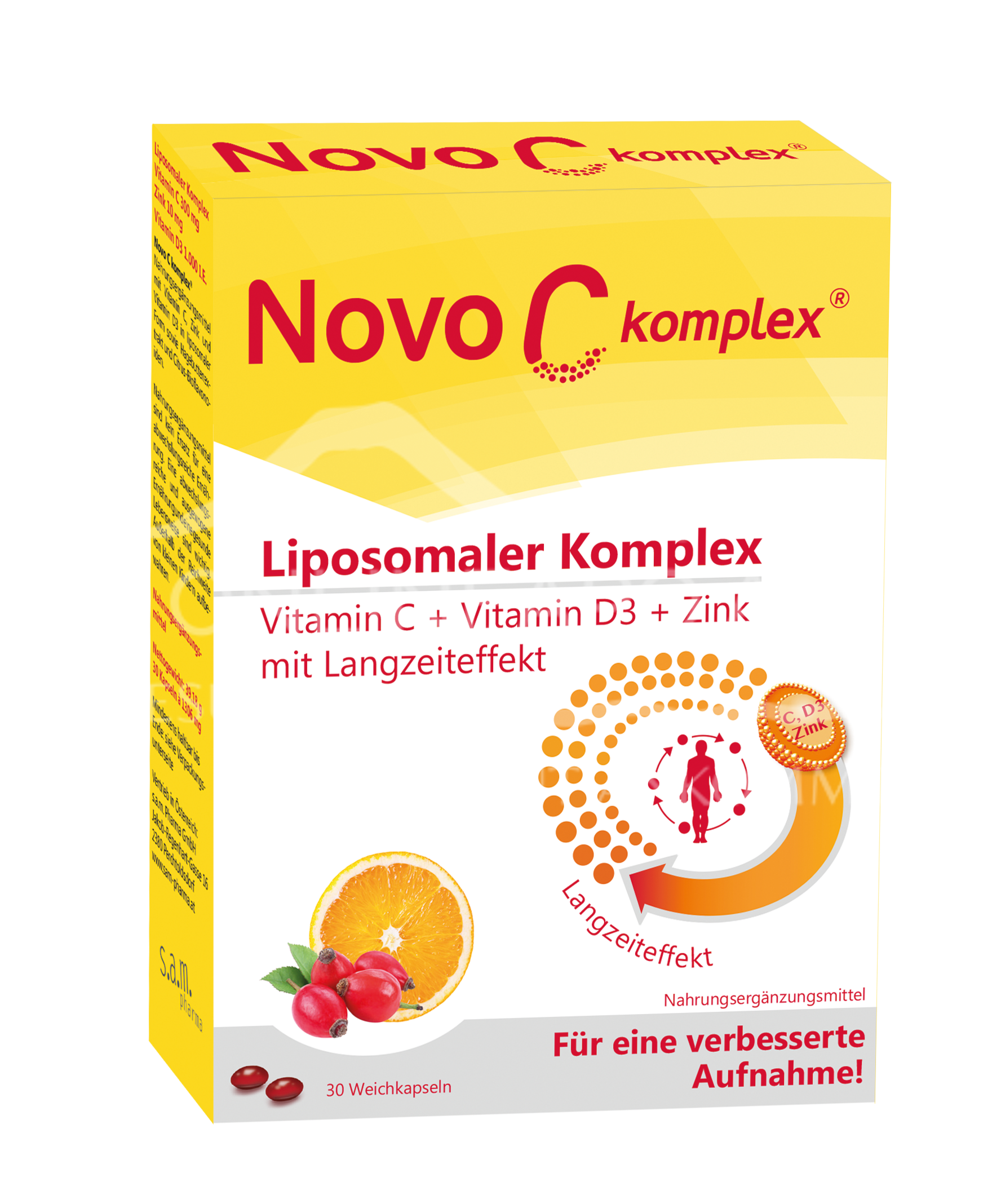 NovoC komplex Liposomaler Komplex Kapseln
