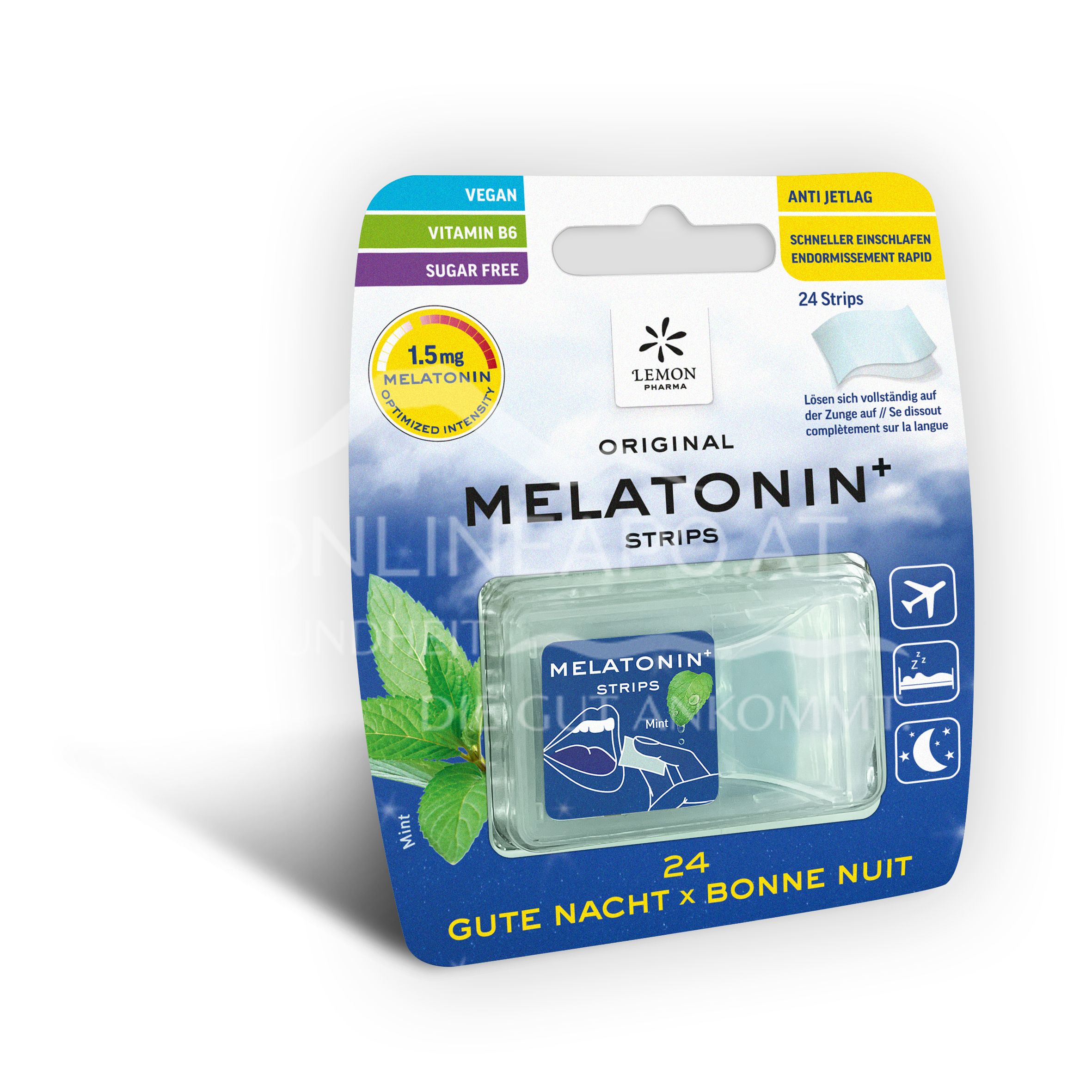 Lemon Pharma Original Melatonin+ Strips