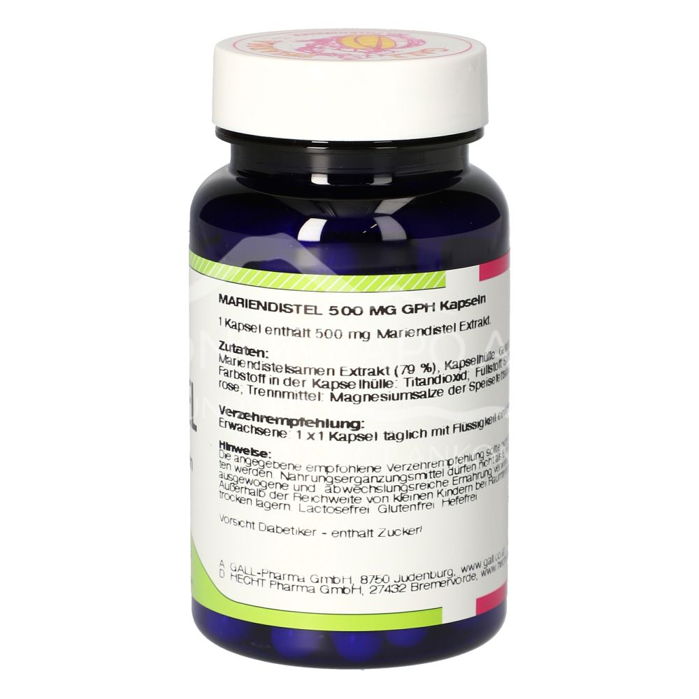 Gall Pharma Mariendistel 500 mg Kapseln