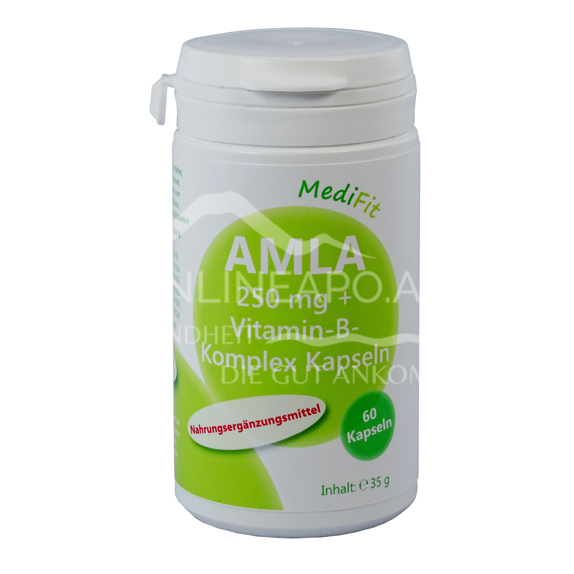 MediFit Amla 250 mg + Vitamin-B-Komplex Kapseln