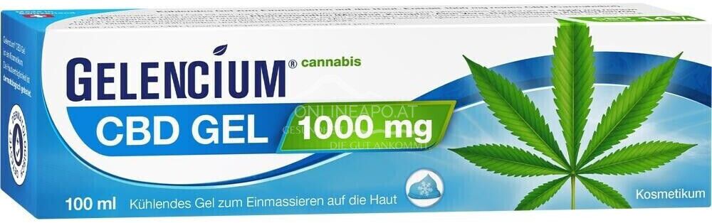 GELENCIUM® Cannabis CBD Kühlendes Gel 1000 mg