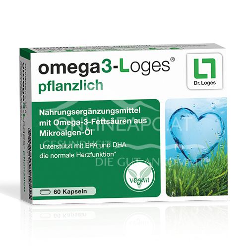 omega3-Loges® pflanzlich Kapseln