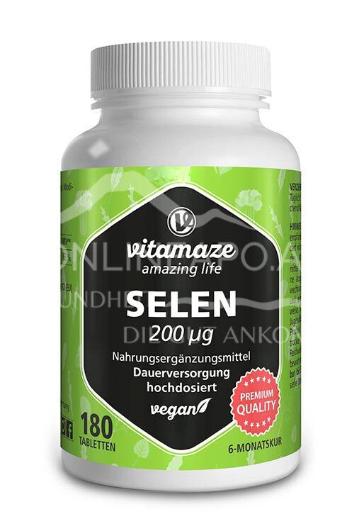 Vitamaze Selen 200 mcg Tabletten