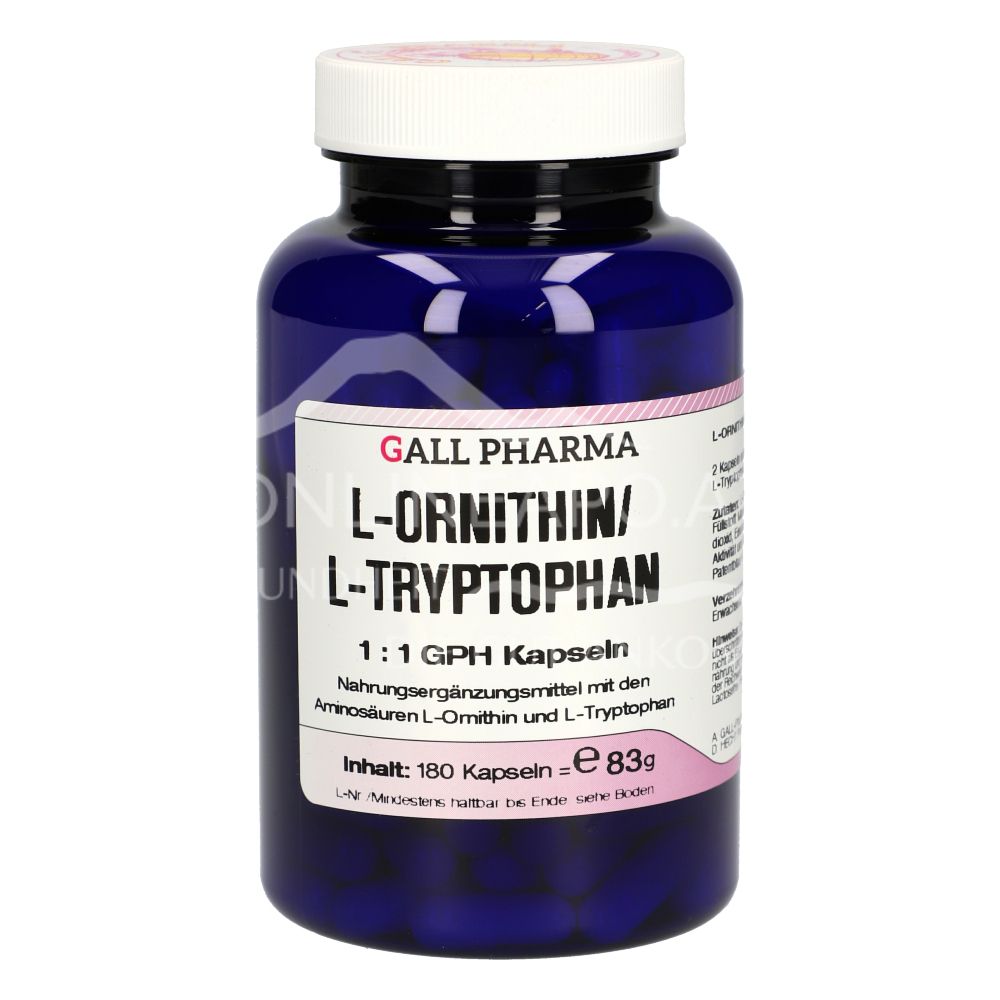 Gall Pharma L-Ornithin/L-Tryptophan 1:1 Kapseln