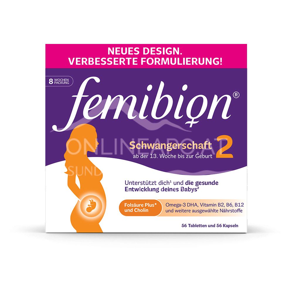 Femibion® 2 Schwangerschaft 56 Tabletten + 56 Kapseln