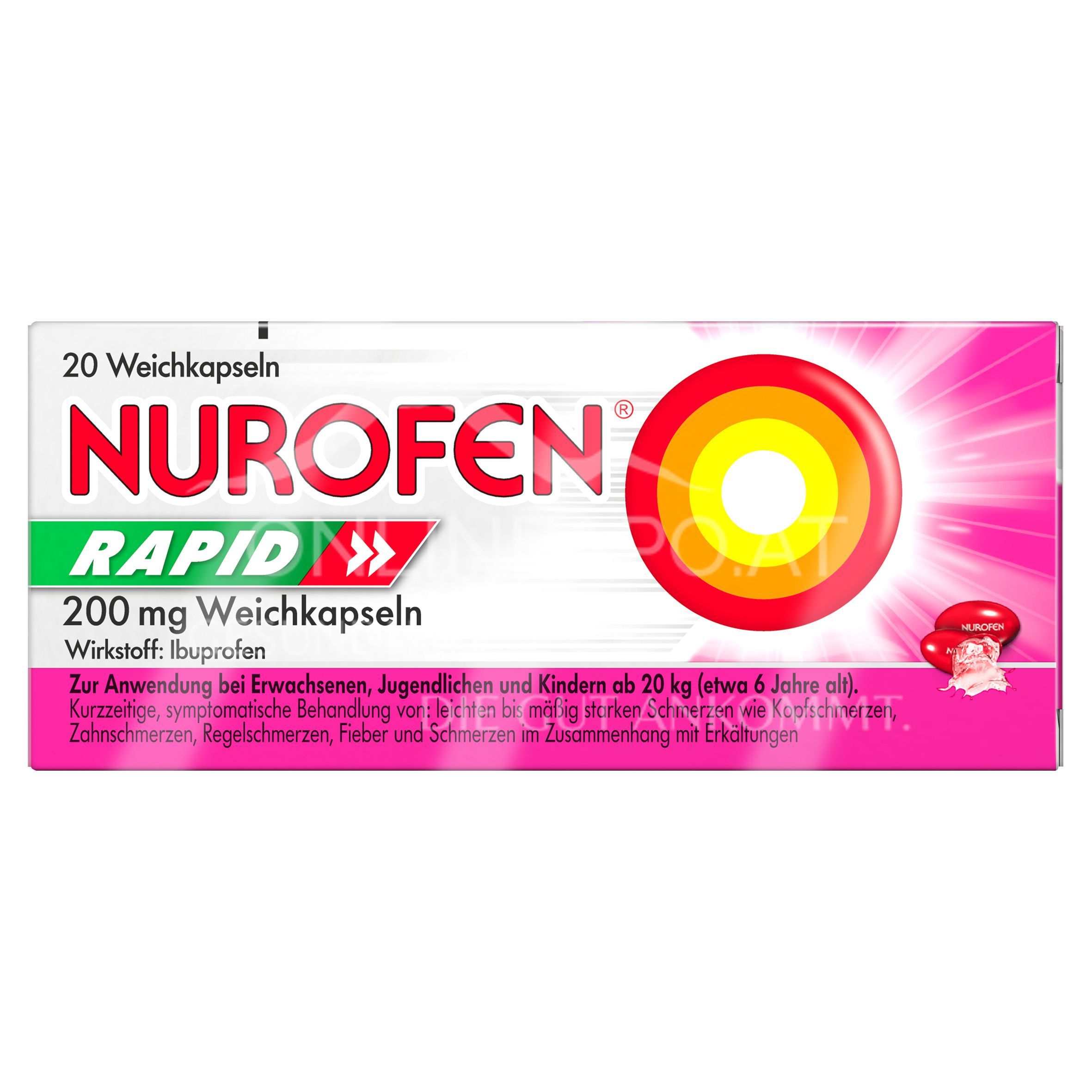 Nurofen® Rapid 200 mg Weichkapseln