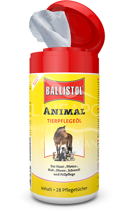 Ballistol Animal Tierpflegeöl Pflegetücher