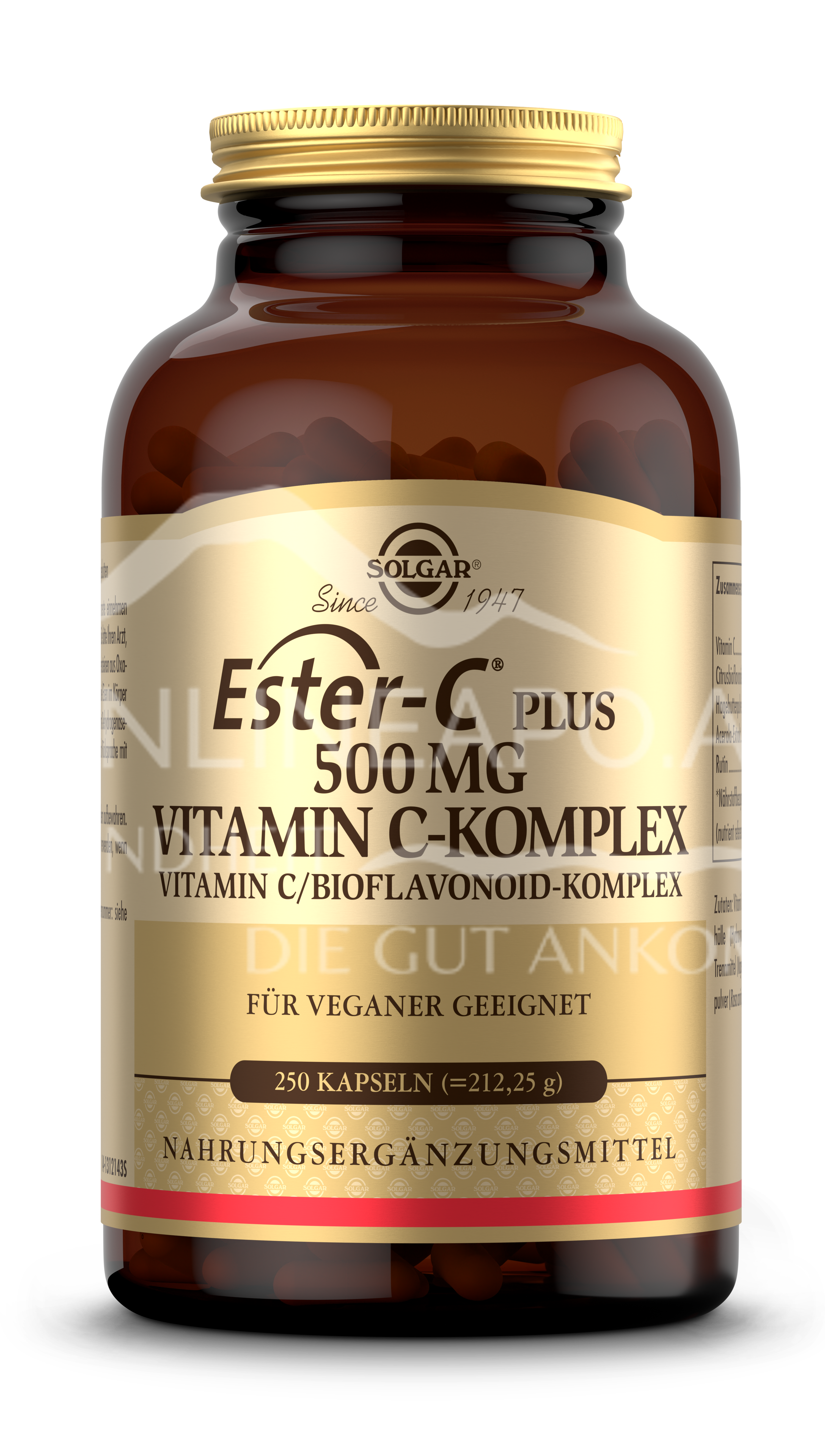 Solgar® Ester-C® Plus 500 mg Vitamin C-Komplex Kapseln
