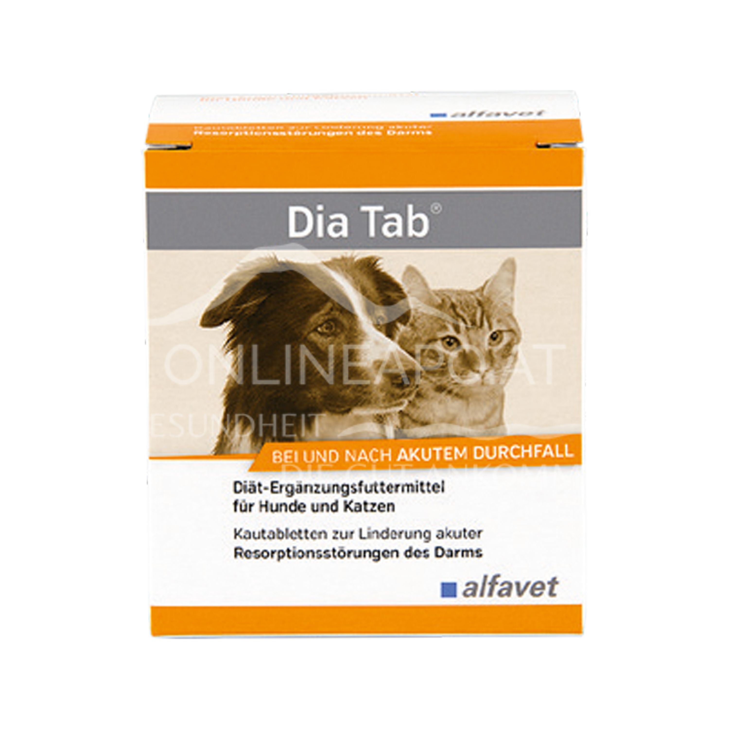 alfavet Dia Tab Kautabletten für Hunde und Katzen 5,5 g