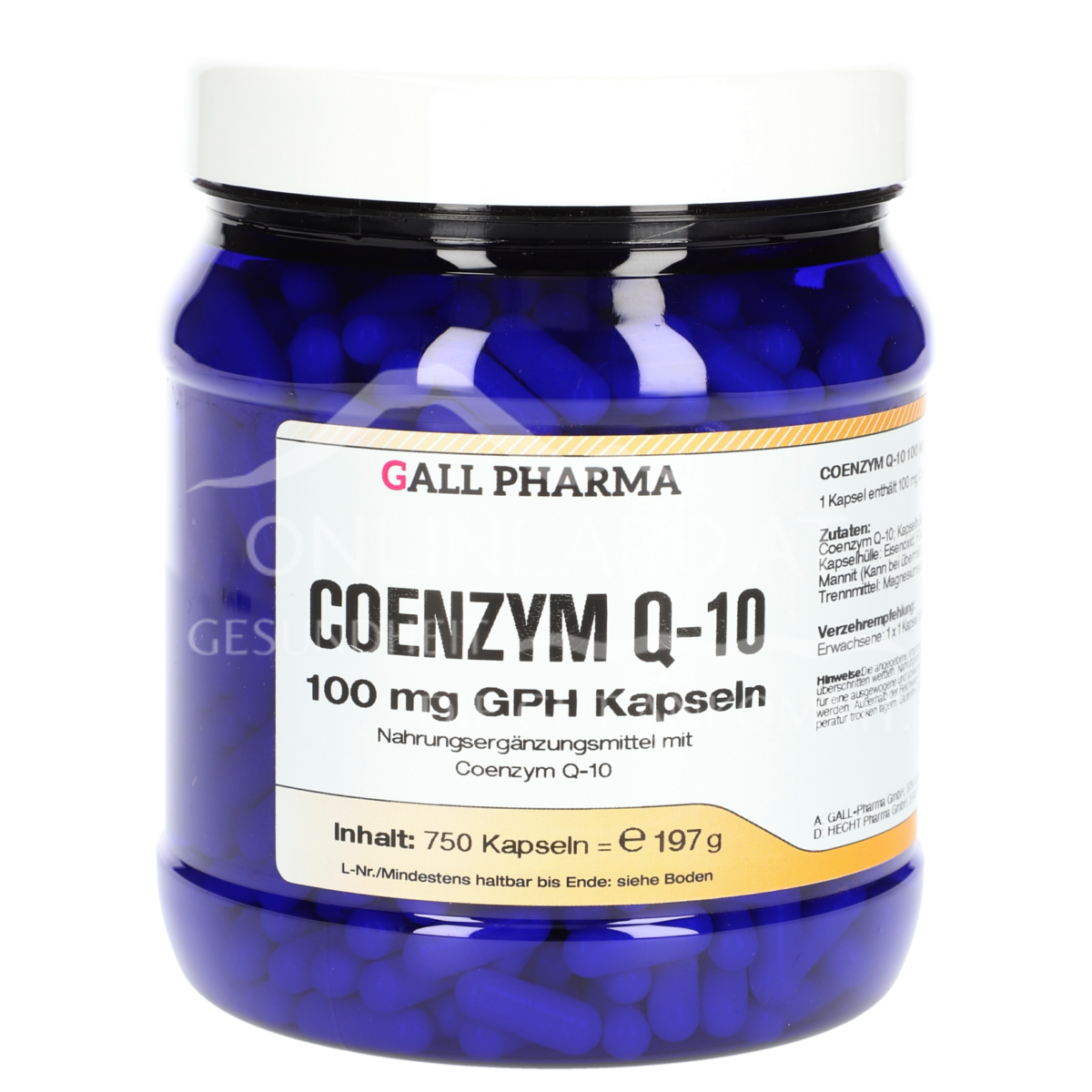 Gall Pharma Coenzym Q-10 100 mg Kapseln