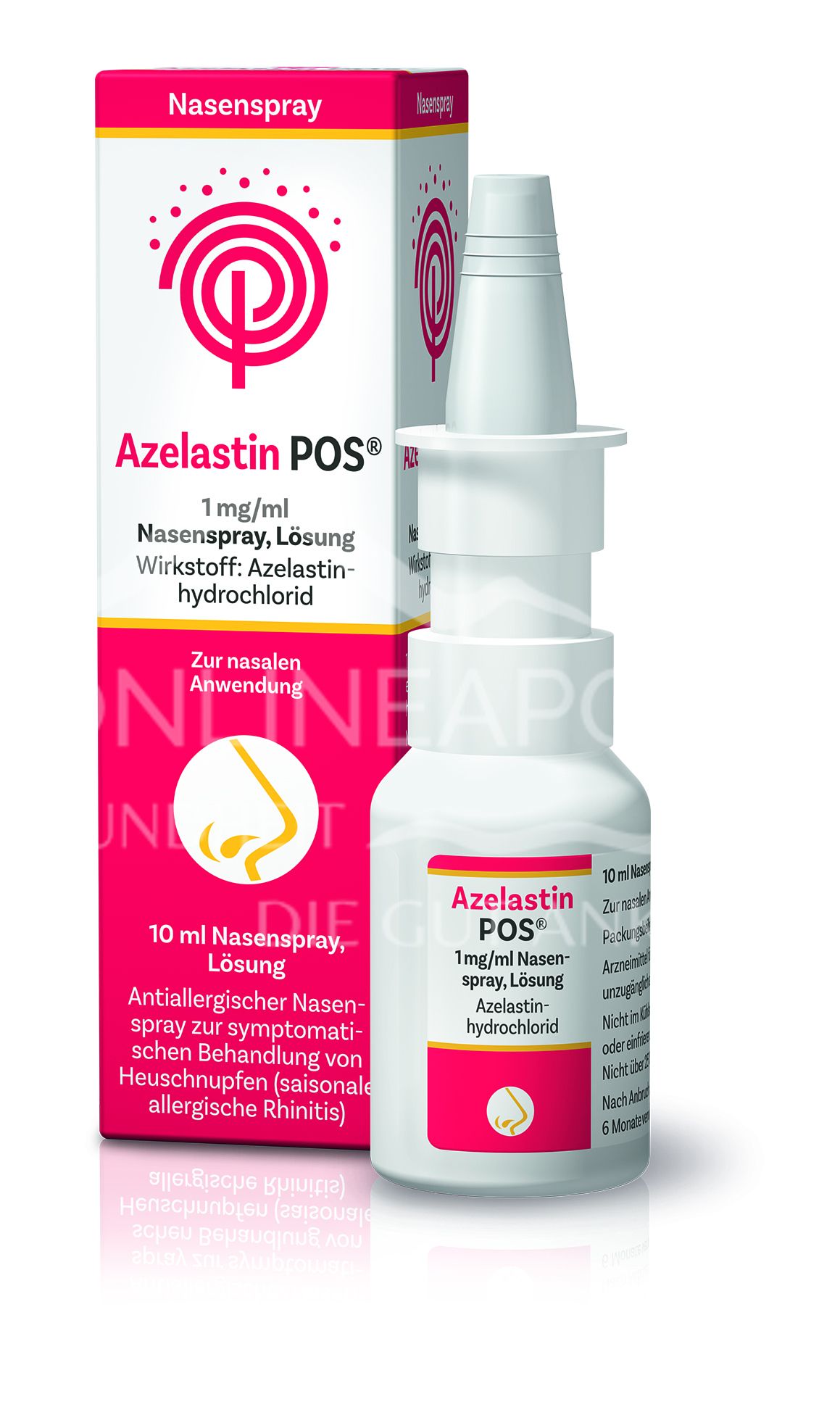 Azelastin-POS® 1mg/ ml Nasenspray, Lösung