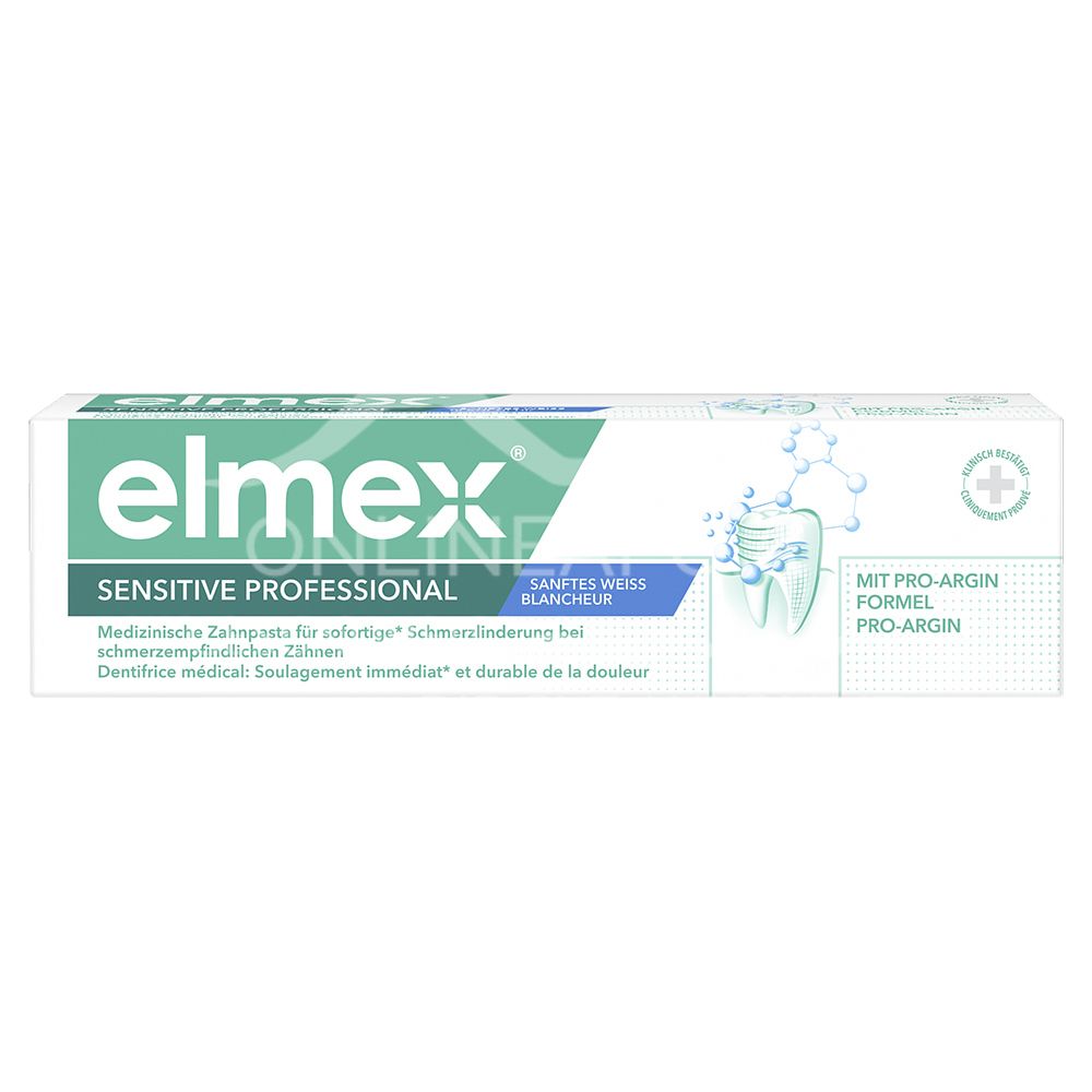 elmex® SENSITIVE PROFESSIONAL sanftes Weiß Zahnpasta
