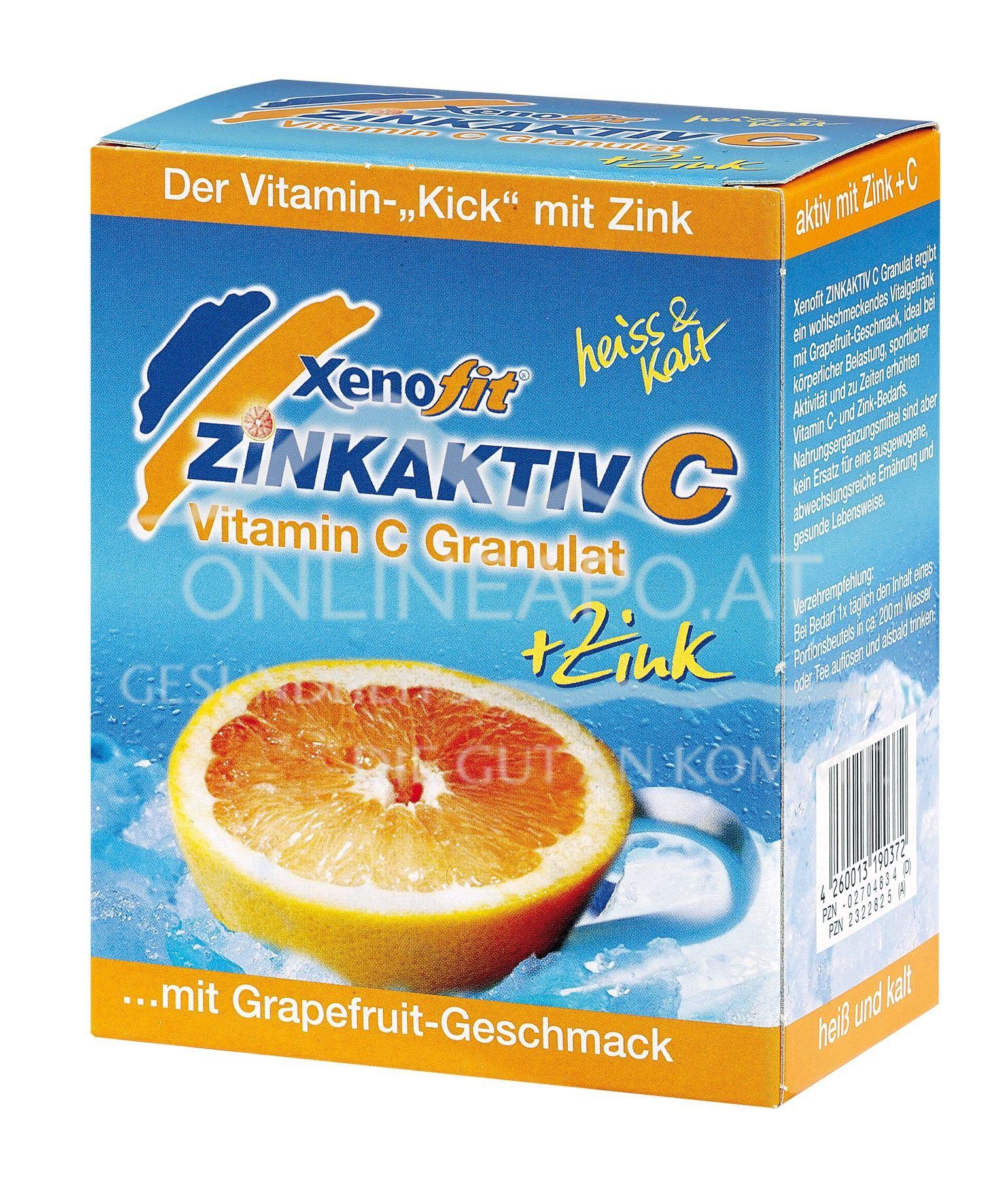 XENOFIT® Zinkaktiv C - Grapefruit Beutel